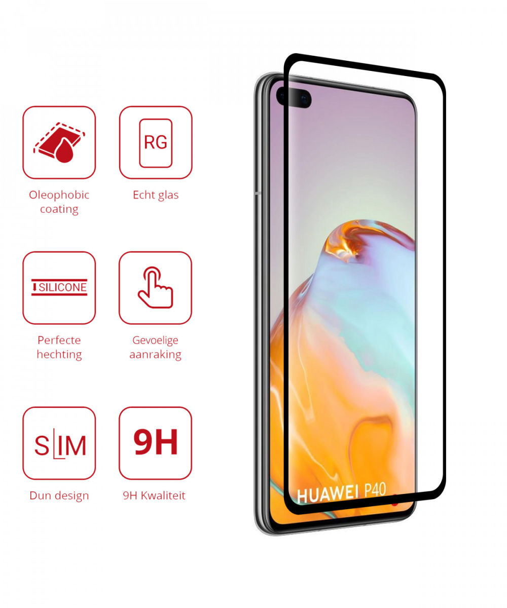 Rosso Huawei P40 9H Tempered Glass Screen Protector afbeelding 2