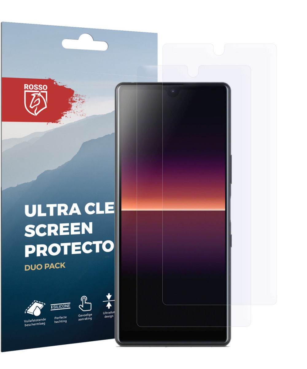 Rosso Sony Xperia L4 Ultra Clear Screen Protector Duo Pack afbeelding 9