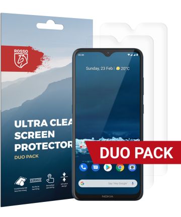 Rosso Nokia 5.3 Ultra Clear Screen Protector Duo Pack Screen Protectors