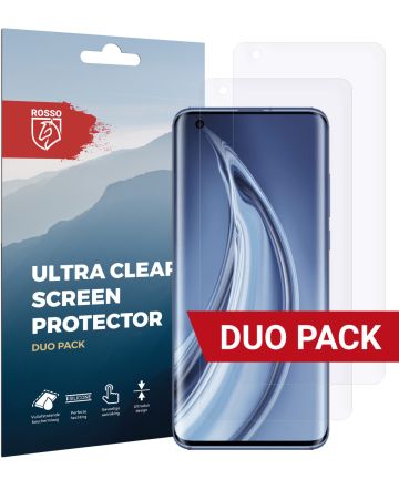 Rosso Xiaomi Mi 10 (Pro) Ultra Clear Screen Protector Duo Pack Screen Protectors