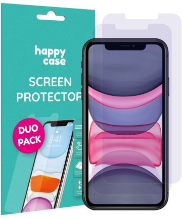 HappyCase Apple iPhone 11 Screen Protector Duo Pack Screen Protectors
