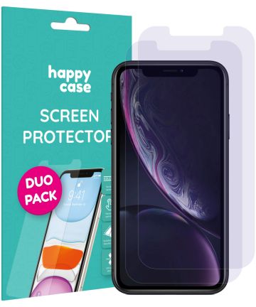 HappyCase Apple iPhone XR Screen Protector Duo Pack Screen Protectors