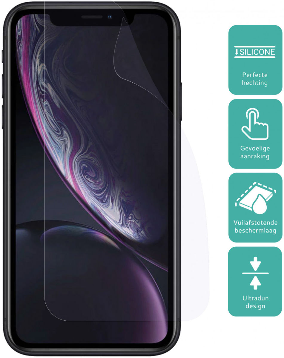 HappyCase Apple iPhone XR Screen Protector Duo Pack afbeelding 2