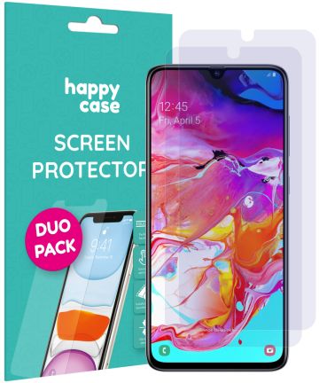 HappyCase Samsung Galaxy A70 Screen Protector Duo Pack Screen Protectors