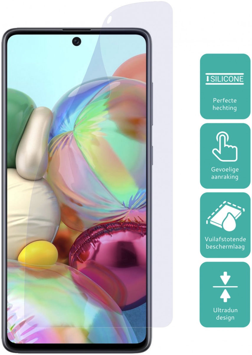 HappyCase Samsung Galaxy A71 Screen Protector Duo Pack afbeelding 2