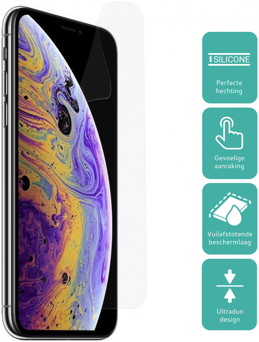 HappyCase Apple iPhone XS Screen Protector Duo Pack GSMpunt.nl