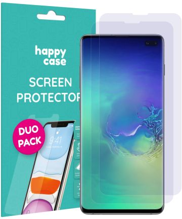 HappyCase Samsung Galaxy S10 Plus Screen Protector Duo Pack Screen Protectors