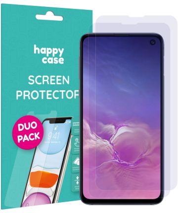 HappyCase Samsung Galaxy S10E Screen Protector Duo Pack Screen Protectors