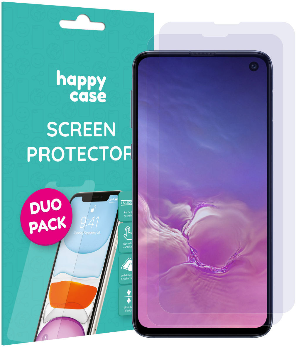 HappyCase Samsung Galaxy S10E Screen Protector Duo Pack afbeelding 1