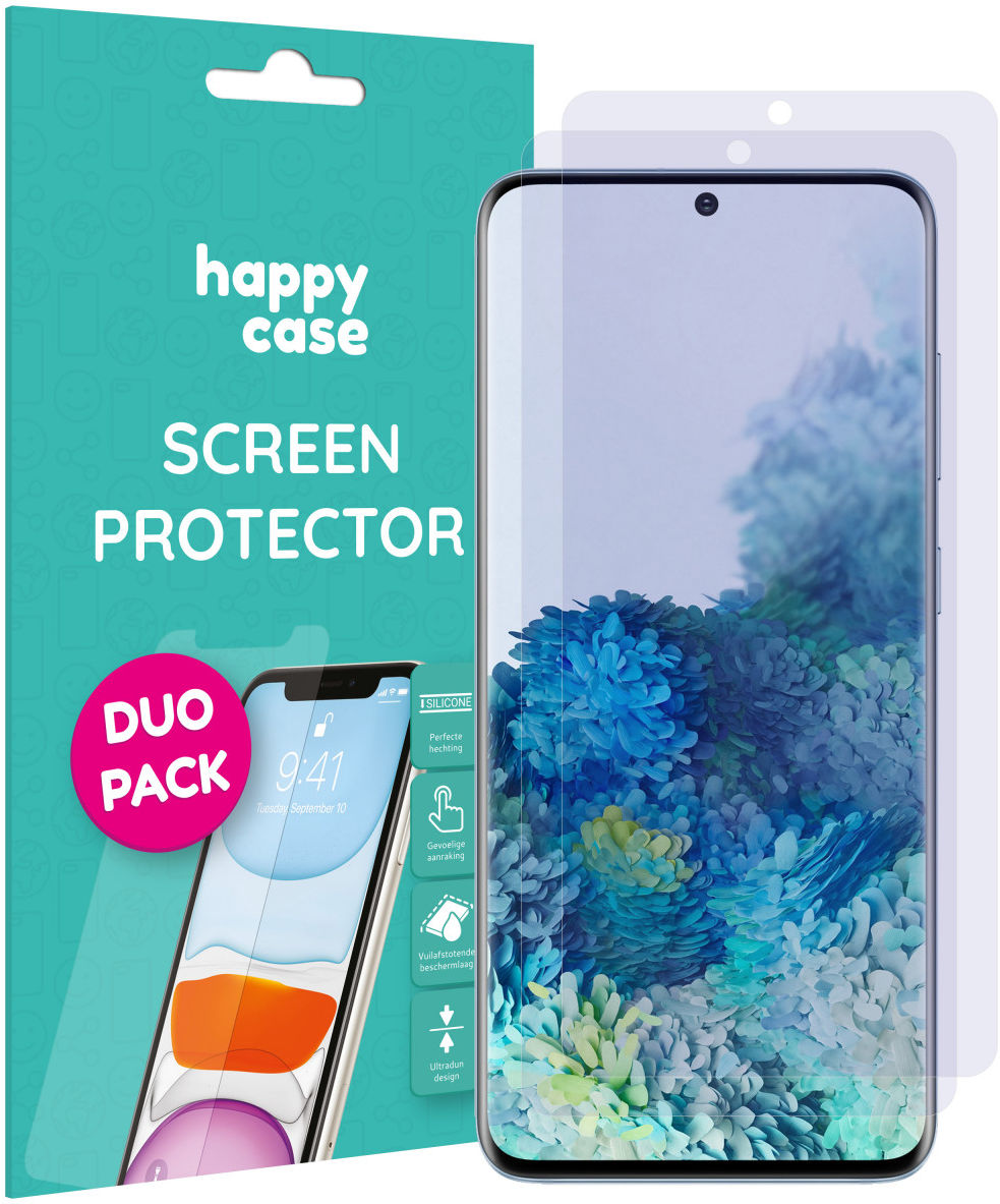HappyCase Samsung Galaxy S20 Screen Protector Duo Pack afbeelding 1