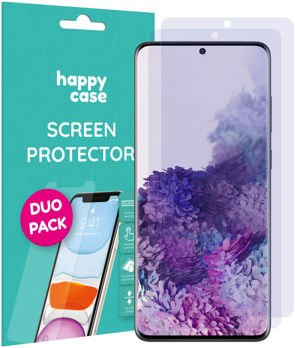 HappyCase Samsung Galaxy S20 Plus Screen Protector Duo Pack afbeelding 1