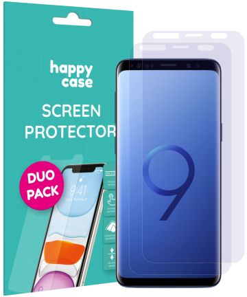 HappyCase Samsung Galaxy S9 Screen Protector Duo Pack Screen Protectors