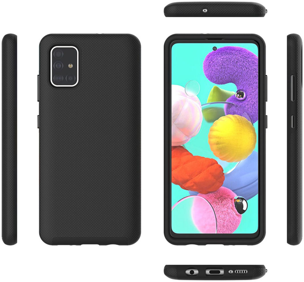 Eiger North Case Hybride Back Cover Samsung Galaxy A41 Zwart afbeelding 5