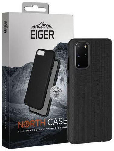 Eiger North Case Hybride Back Cover Samsung Galaxy A41 Zwart afbeelding 1