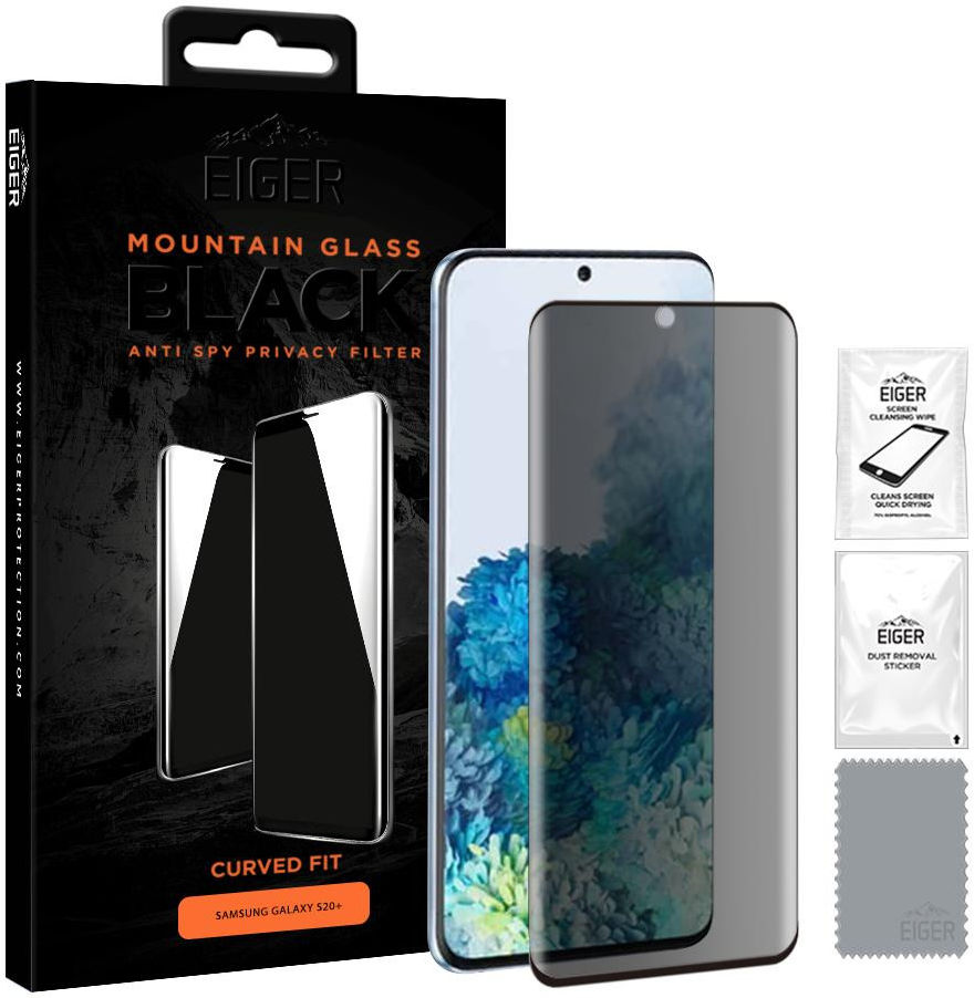 Eiger Samsung Galaxy S20 Plus Privacy Glass Screen Protector afbeelding 4