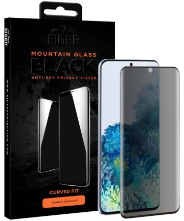 Eiger Samsung Galaxy S20 Privacy Glass Case Friendly Screen Protector Screen Protectors