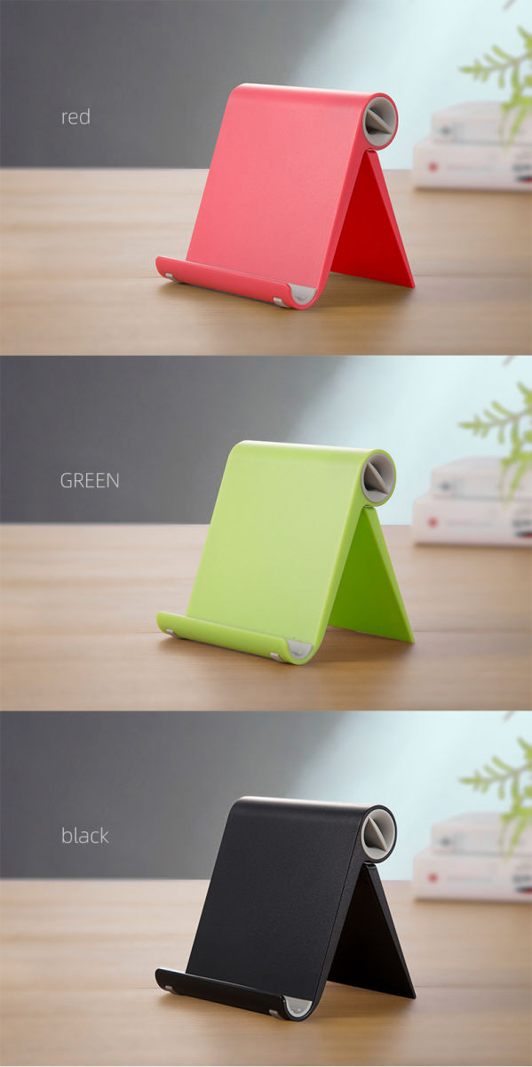 Universele Opvouwbare Smartphone standaard Rood afbeelding 4