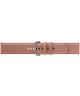 Origineel Samsung Universeel Leather Smartwatch 20MM Bandje Roze Goud
