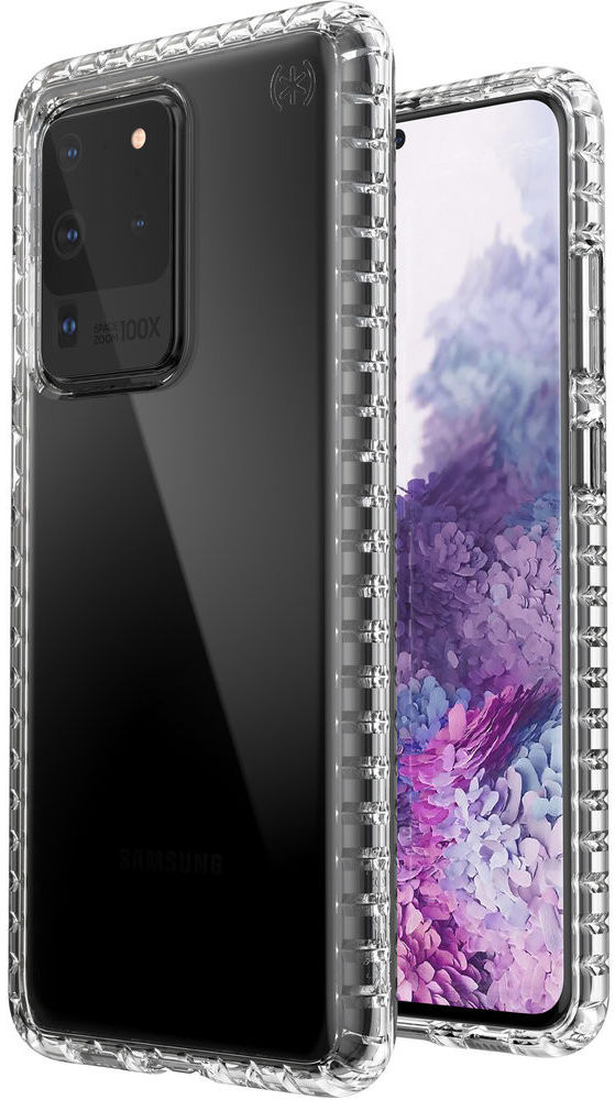 Speck Presidio PC Geometry Samsung Galaxy S20 Ultra Hoesje Transparant afbeelding 1
