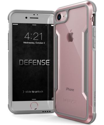 Raptic Shield iPhone SE (2020) / 8 / 7 Case Militair Getest Roze Hoesjes