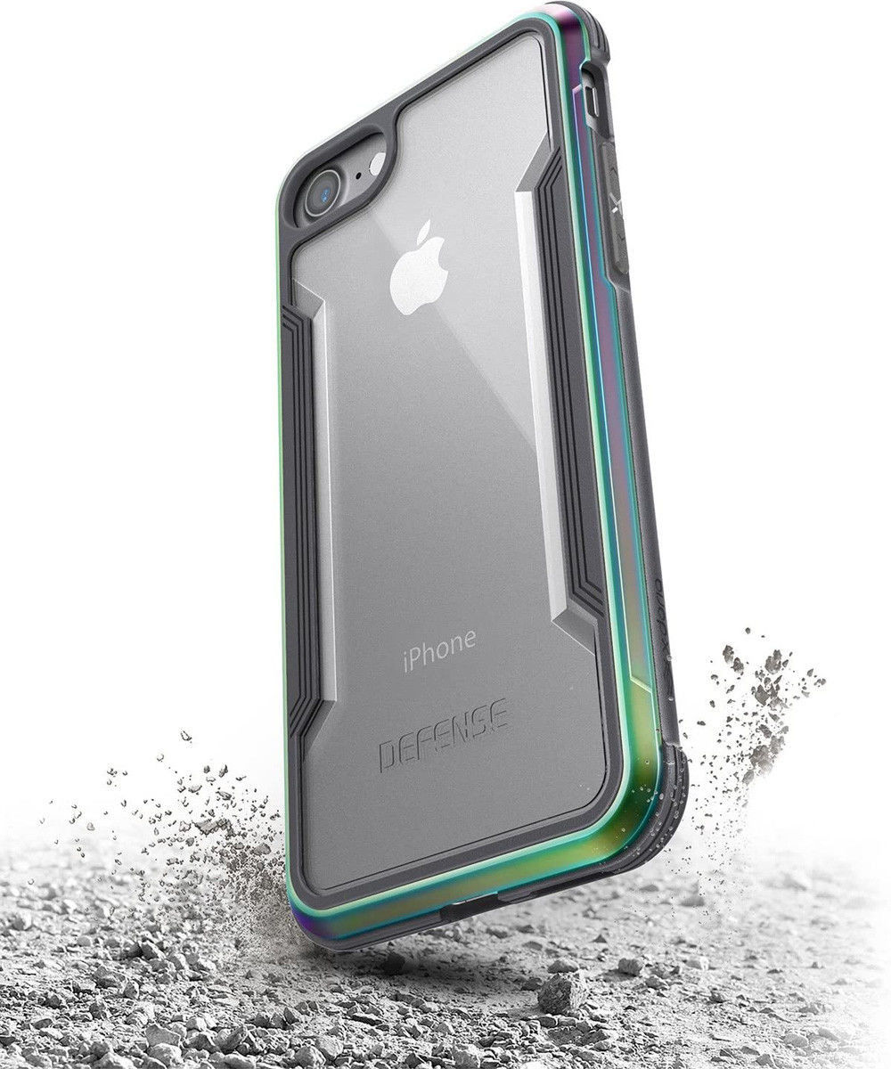 Raptic Shield iPhone SE (2020) / 8 / 7 Case Militair Getest Iridescent afbeelding 9