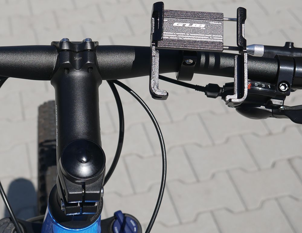 GUB P20 Universele Verstelbare Telefoonhouder voor Fietsen Zwart afbeelding 2