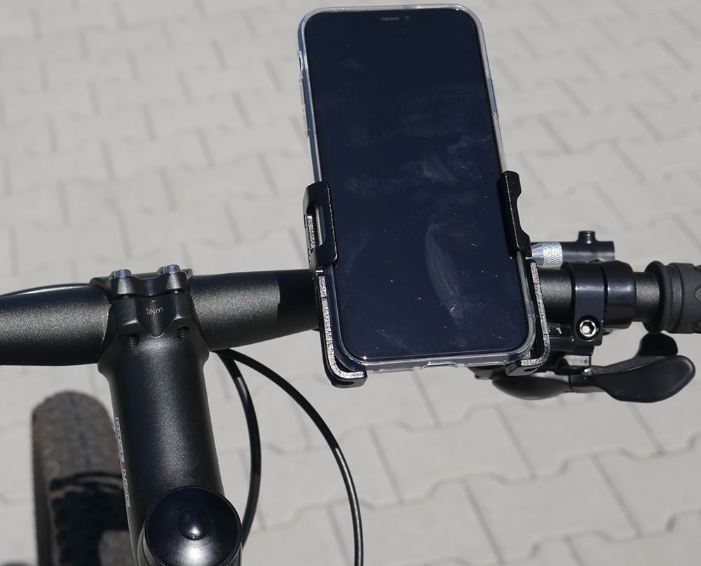 GUB P20 Universele Verstelbare Telefoonhouder voor Fietsen Zwart afbeelding 3