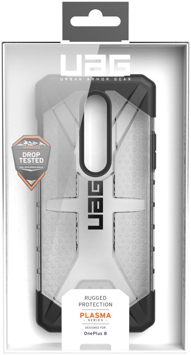 Urban Armor Gear Plasma Hoesje OnePlus 8 Ice afbeelding 10