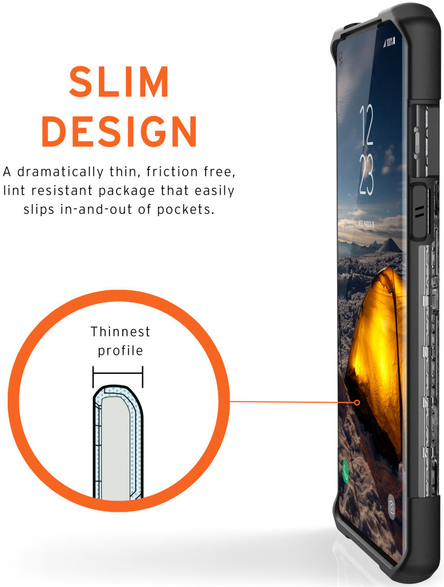 Urban Armor Gear Plasma Hoesje OnePlus 8 Ice afbeelding 4