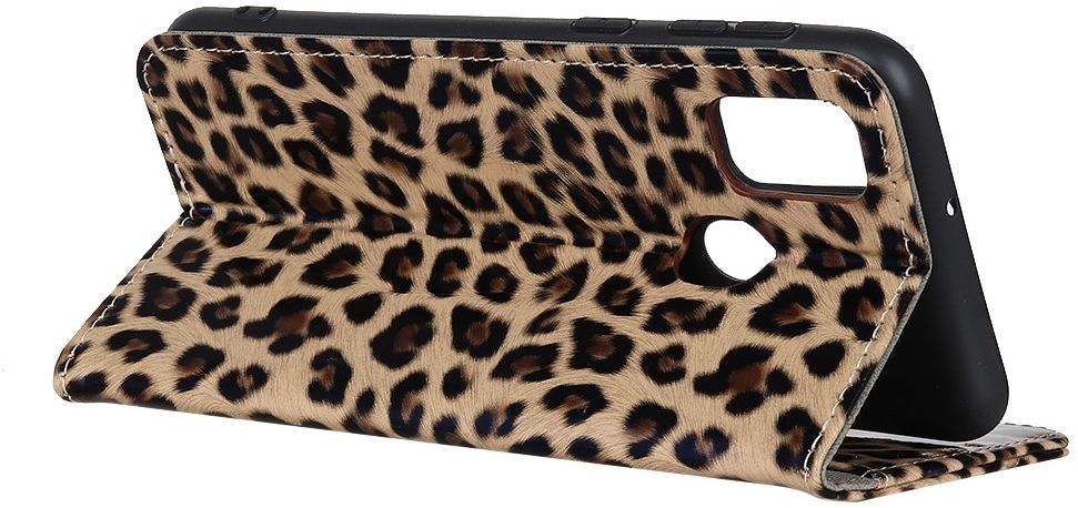 Samsung Galaxy M21 Hoesje Portemonnee met Luipaard Print afbeelding 8