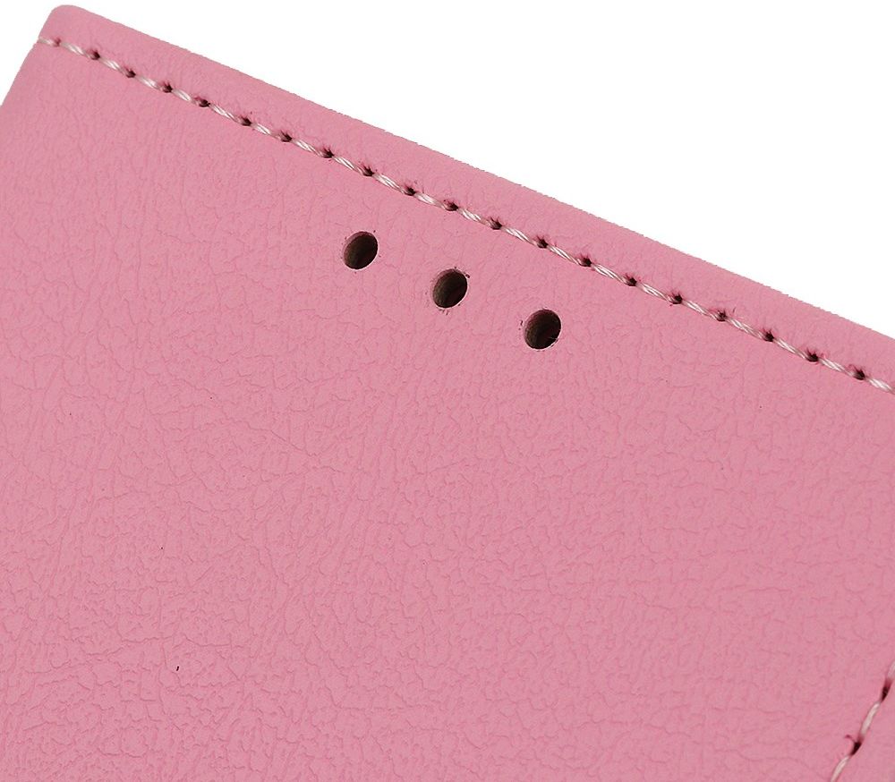 Samsung Galaxy M21 Hoesje Portemonnee Stijlvol met Standaard Roze afbeelding 5