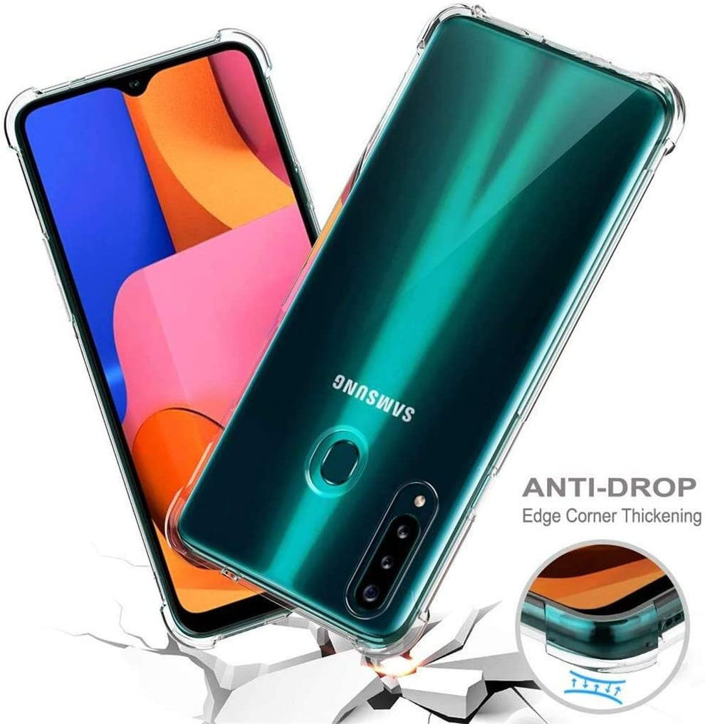 Samsung Galaxy M21 Schokbestendig TPU Hoesje Transparant afbeelding 5