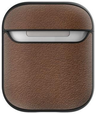 MOUS Apple AirPods 1/2 Hoesje Hybride Airoshock Bescherming Bruin Leer afbeelding 5