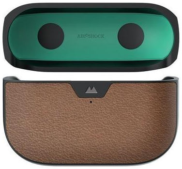 MOUS Apple AirPods Pro Hoesje Hybride Airoshock Bescherming Bruin Leer afbeelding 7