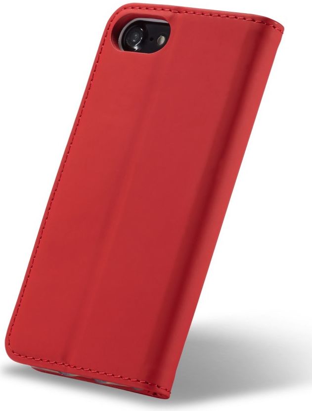 iPhone SE (2020/2022)/8/7 Hoesje Portemonnee Book Case Kunstleer Rood afbeelding 12
