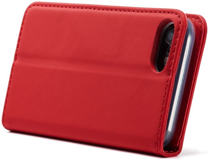 iPhone SE (2020/2022)/8/7 Hoesje Portemonnee Book Case Kunstleer Rood afbeelding 5
