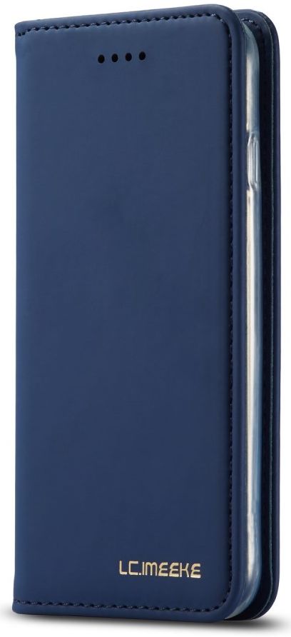 iPhone SE (2020/2022)/8/7 Hoesje Portemonnee Book Case Kunstleer Blauw afbeelding 11