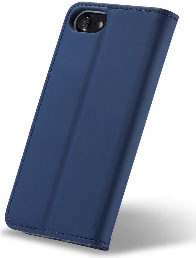 iPhone SE (2020/2022)/8/7 Hoesje Portemonnee Book Case Kunstleer Blauw afbeelding 14