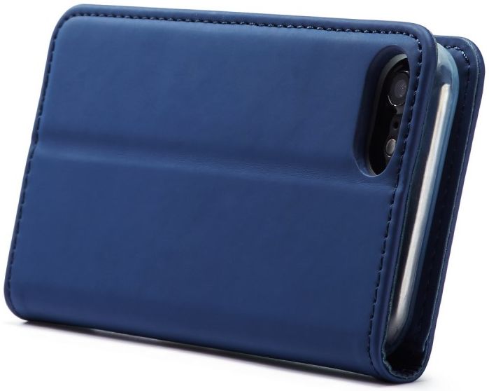 iPhone SE (2020/2022)/8/7 Hoesje Portemonnee Book Case Kunstleer Blauw afbeelding 5