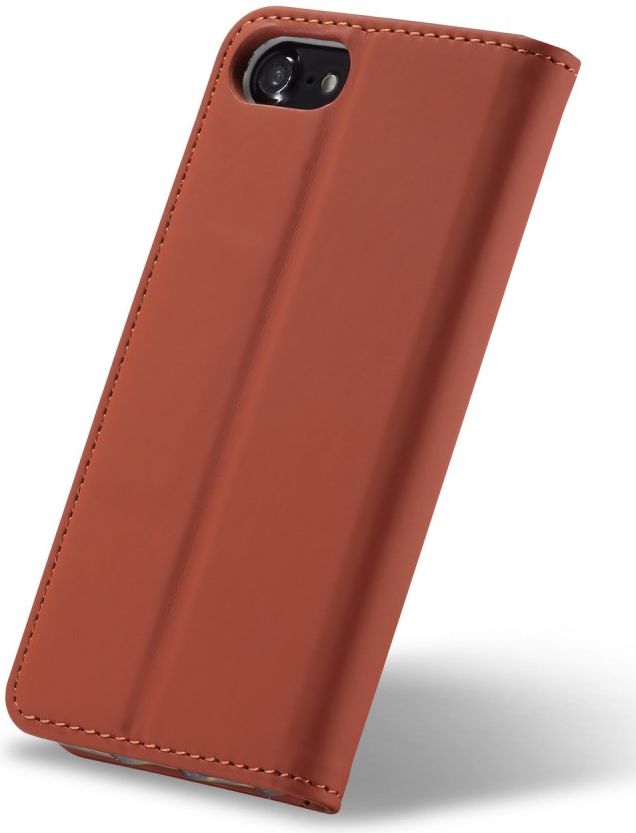 Apple iPhone SE 2020 Hoesje Portemonnee Stand Bookcase Kunstleer Bruin afbeelding 12