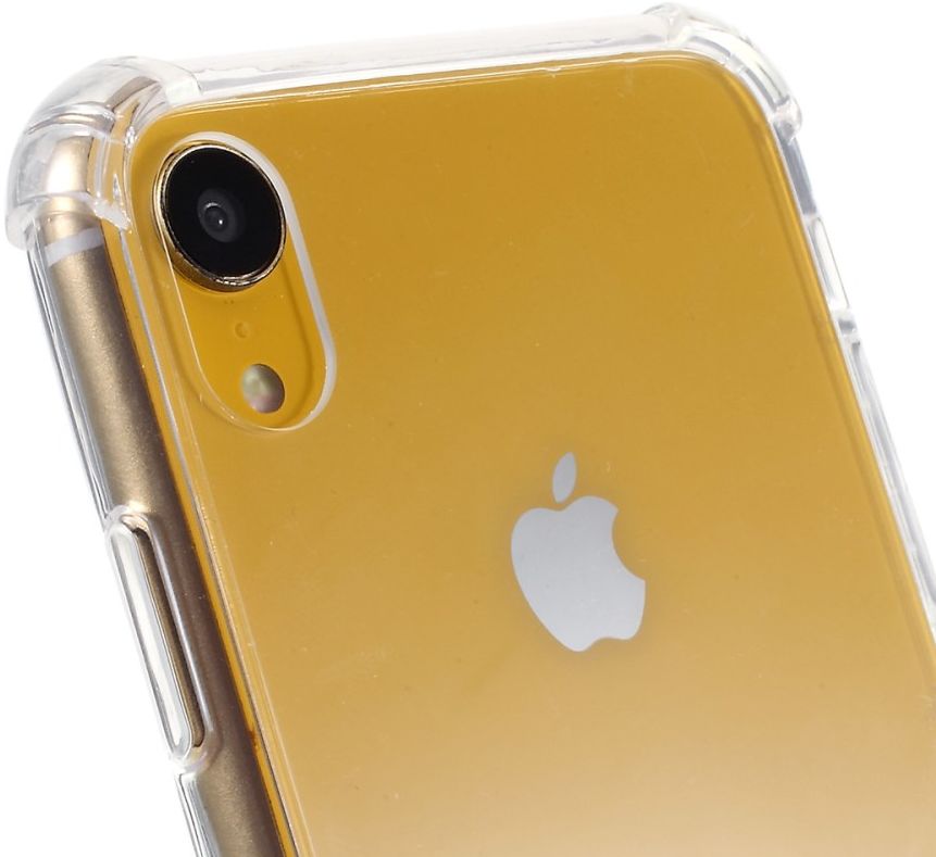 Apple iPhone XR Hoesje Flexibel Transparant TPU met Zwart Koord afbeelding 9