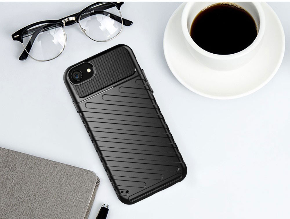 iPhone 7/8/SE (2020/2022) Hoesje Twill Thunder Back Cover Groen afbeelding 8