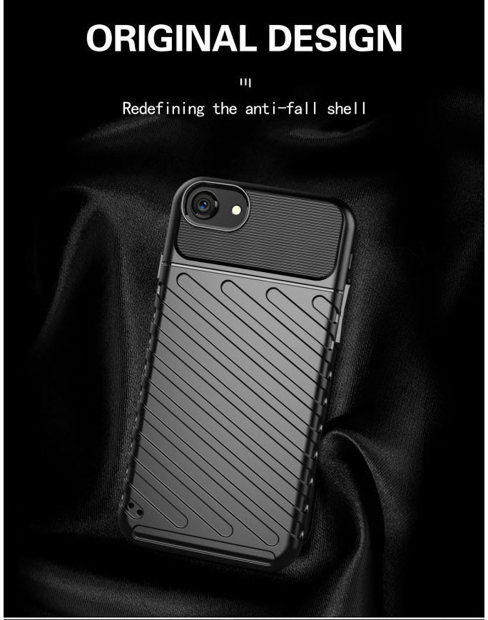 iPhone 7/8/SE (2020/2022) Hoesje Twill Thunder Back Cover Groen afbeelding 10