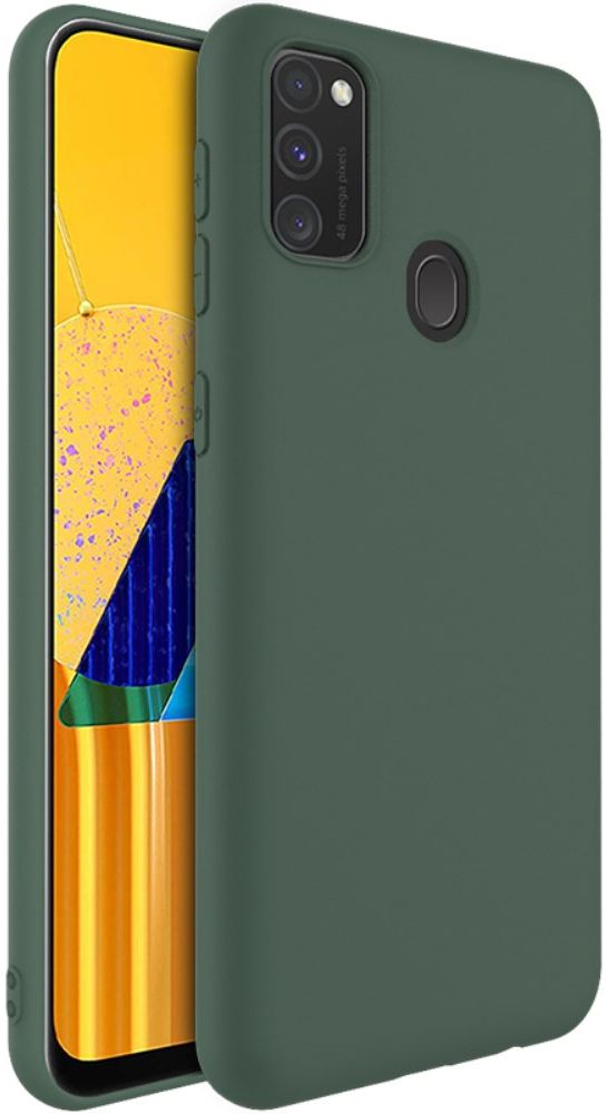 IMAK UC-1 Series Samsung Galaxy M21 Hoesje Matte TPU Groen afbeelding 1