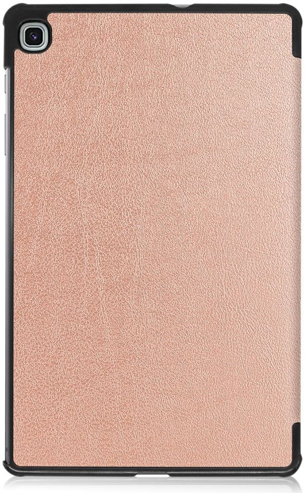 Samsung Galaxy Tab S6 Lite Hoesje Tri-Fold Roze Goud afbeelding 9