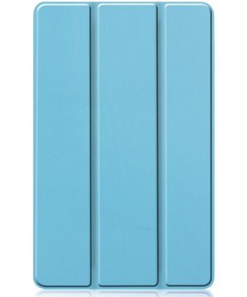 Samsung Galaxy Tab S6 Lite Hoesje Tri-Fold Blauw Hoesjes