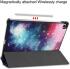 Samsung Galaxy Tab S6 Lite Hoesje Tri-Fold Paars Print afbeelding 7