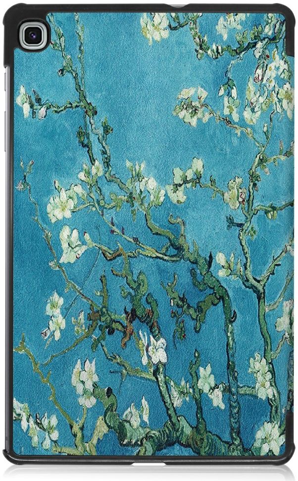Samsung Galaxy Tab S6 Lite Hoesje Tri-Fold Blossom Print afbeelding 11