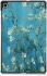 Samsung Galaxy Tab S6 Lite Hoesje Tri-Fold Blossom Print afbeelding 11