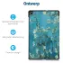 Samsung Galaxy Tab S6 Lite Hoesje Tri-Fold Blossom Print afbeelding 3